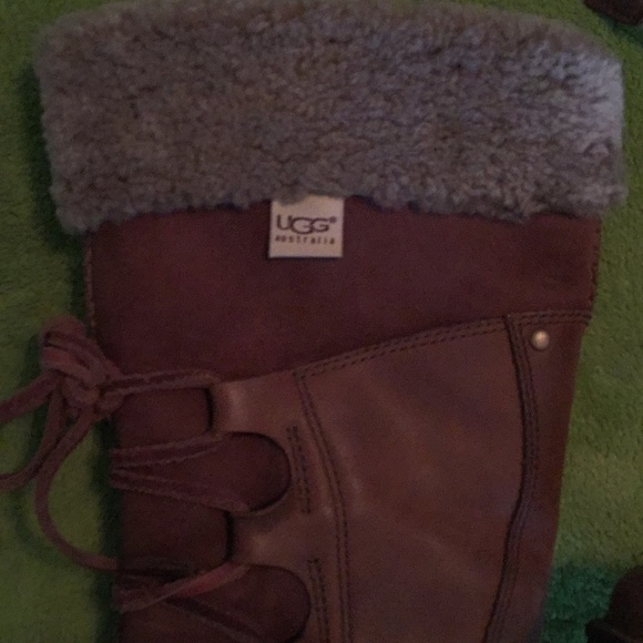 Tall Leather Ugg boot - Picture 3 of 9